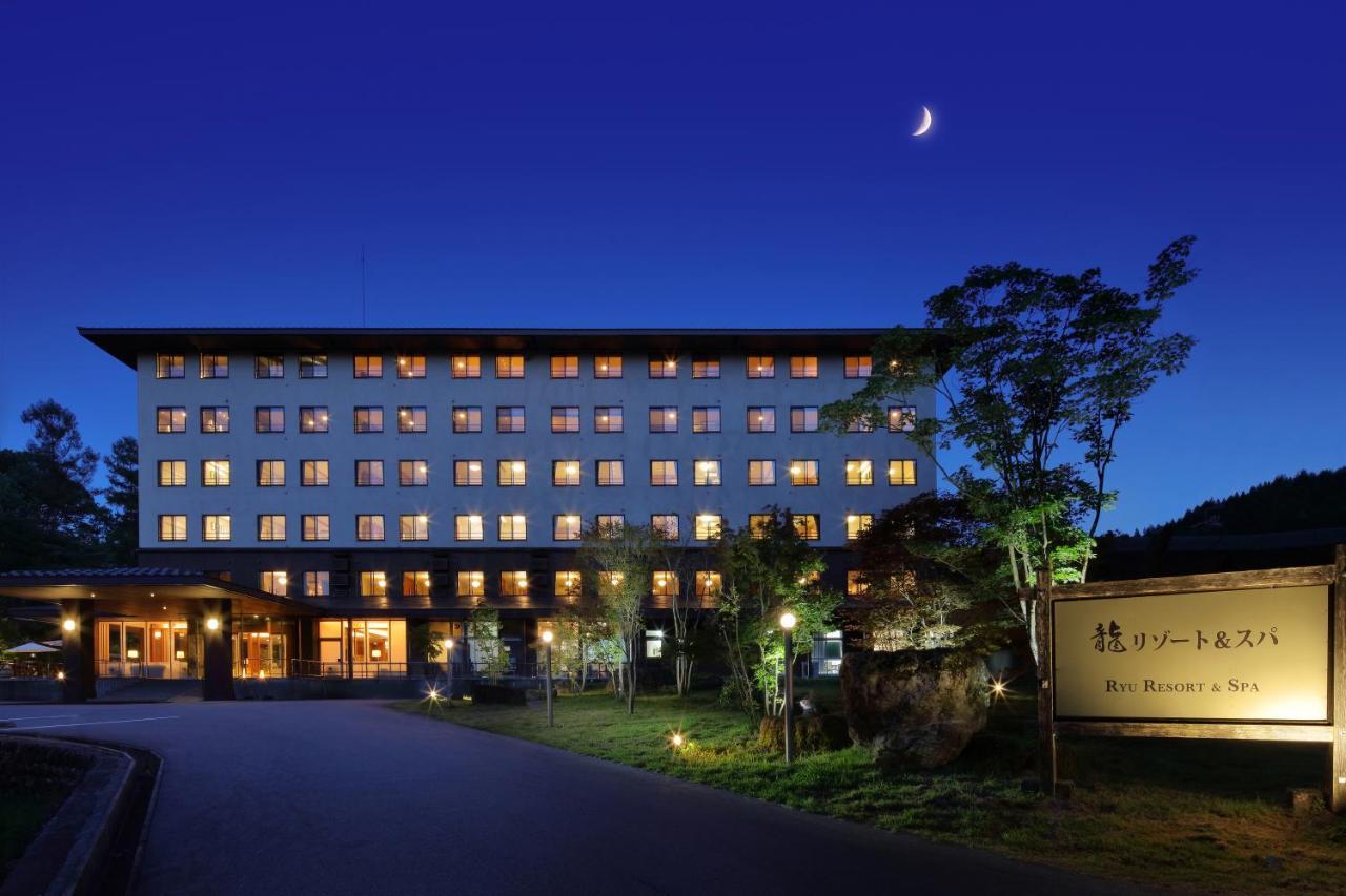 Hotel Ryu Resort And Spa Takayama  Exteriör bild